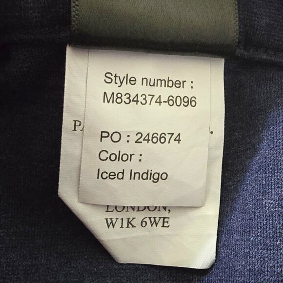 Paige Elmwood Jogger in Iced Indigo Sz 34 - Picture 10 of 10
